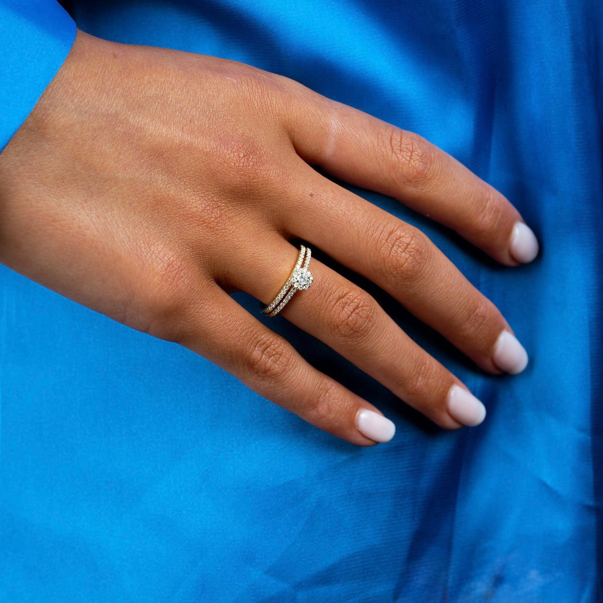 Semi Eternity Diamond Ring