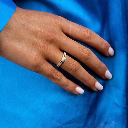 Semi Eternity Diamond Ring