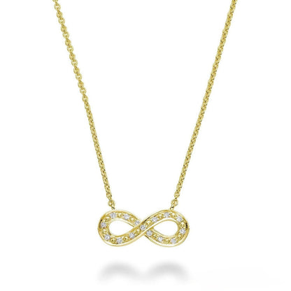 Infinity Diamond Necklace
