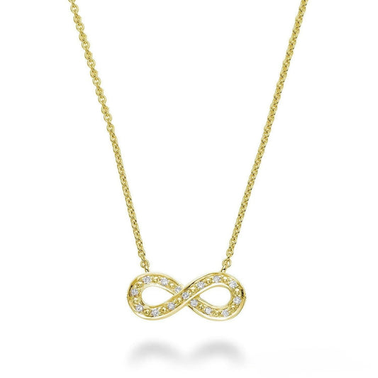 Infinity Diamond Necklace