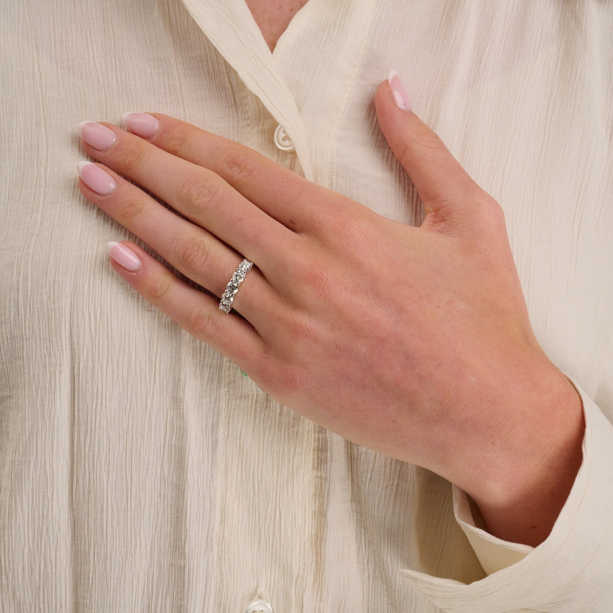 5 Stone Lab-Grown Diamond Ring