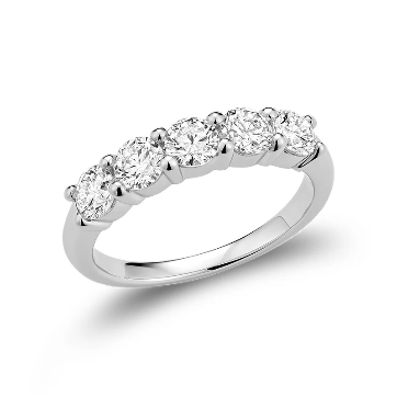 5 Stone Lab-Grown Diamond Ring