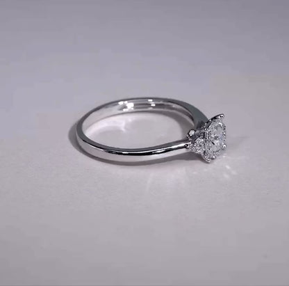 Illusion Setting Diamond Ring