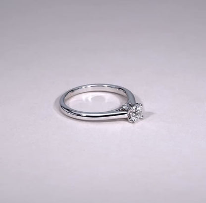 Brilliant Round Diamond Engagement Ring