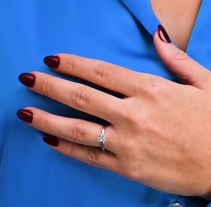 Square Illusion Diamond/Engagement Ring